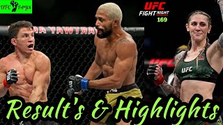 UFC Norfolk Results Highlights  Benavidez vs Figueiredo [upl. by Lleznov]