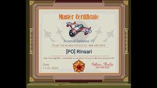 1945 Air Force ArsenalDelanne 10 Master Certificate [upl. by Valdes]