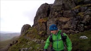 Bowfell via Crinkle Crags and The Climbers Traverse May 31st 2015 [upl. by Froemming514]