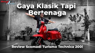 Review Scomadi Turismo Technica 200i  2024 [upl. by Toback649]