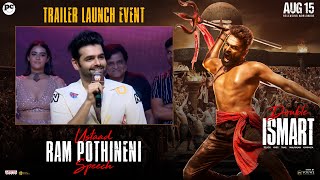 Ustaad Ram Pothineni Speech At Double ISMART Trailer Launch Event  YouWe Media [upl. by Lemahs27]