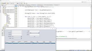 Java Payroll System  Part 2  Java GUI  Java DB [upl. by Carlye]