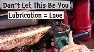 Lubrication is Love  Clearing impacted grease fittings W DoRite Fabrication [upl. by Airolg]