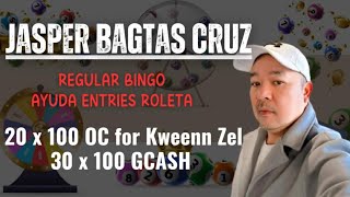 BINGO FOR GCASH amp FC O KWEENEL  AYUDA ENTRIES ROLETA [upl. by Navis910]