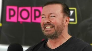 Ricky Gervais Talks After Life Season 2  PopBuzz Meets [upl. by Aicilec]