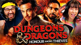 DUNGEONS amp DRAGONS Honor Among Thieves MOVIE REACTION FIRST TIME WATCHING [upl. by Theis663]