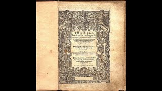 Geneva Bible  dated 1560  New Testament  Revelation 1 [upl. by Launce]