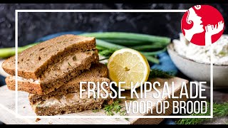 Frisse kipsalade voor op brood  OhMyFoodness [upl. by Ishii]