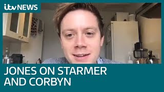 In full Owen Jones on Keir Starmer and Jeremy Corbyn  ITV News [upl. by Ahsinuq]