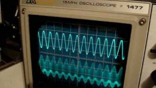 EICO 324 Signal Generator Amplitude Modulation micro AMbroadcast [upl. by Ahsetan]