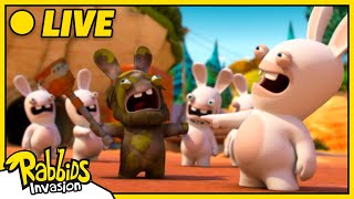 LIVE 🔴 RABBIDS INVASION  THE RABBIDS ARE BAAAAAAACK  RAVING RABBIDS [upl. by Glassco]