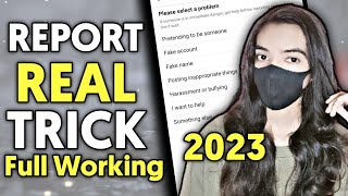 Strong and 100working reporting trick 2023  How to report facebook account  Facebook report [upl. by Adiv]