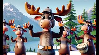 Dancing Moose Fun for Kids  Sing Dance and Play Along [upl. by Ative807]