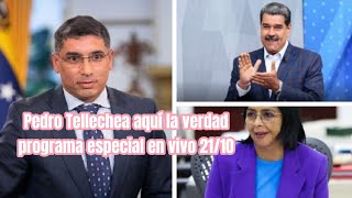 La verdad de Pedro Tellechea en vivo 2110 [upl. by Eca]