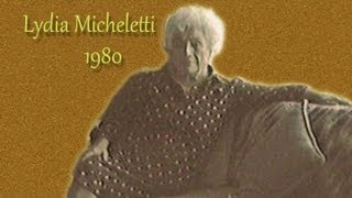 Lydia Micheletti  Revered Restaurateur 1980 Interview [upl. by Sidonia]