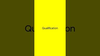 Qualification meaning in hindi qualification in hindi learnmeaning meaning [upl. by Rahcir591]