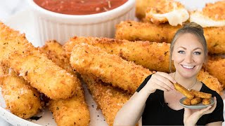 Turn String Cheese into Mozzarella Sticks [upl. by Dinnage423]