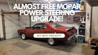 Almost free Mopar power steering upgrade Fix that loose overboosted feel nonamenationals diy [upl. by Arraic950]