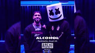 Alcohol Remix  Marshmello Anuel AA Daiki Music Tech House [upl. by Danya758]