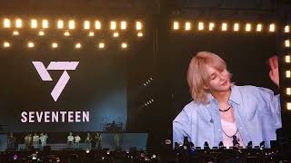 4k 80924 Seventeen  talk  Headliner LIVE at Lollapalooza Berlin [upl. by Egag344]