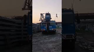 Liebherr LTM 1100 Mobile Crane Heavy Lifting Equipments  TECH CRAZY CRANE [upl. by Sikleb]