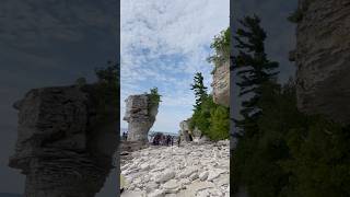 Flowerpot Island Tobermory Hiking and Touring 🏝️🥾 [upl. by Barabbas693]