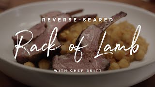 Reverse Seared Rack of Lamb [upl. by Ytte]