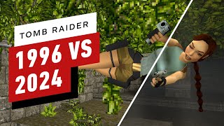 Tomb Raider Remastered vs Original Graphics Comparison 4K 60FPS [upl. by Arlene502]