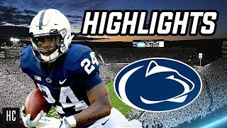 Miles Sanders 201819 Highlights ”Shiftyquot Penn State Running Back ᴴᴰ [upl. by Sydelle469]