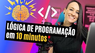 Lógica de programação por onde começar  Guia RÁPIDO de estudos completo para INICIANTES [upl. by Mount]