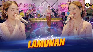 HAPPY ASMARA  LAMUNAN  Official Live Video Royal Music [upl. by Airot]