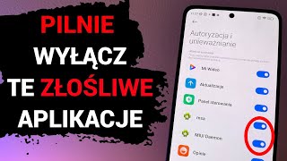 Oto 2 NAJBARDZIEJ ZŁOŚLIWE Aplikacje w TELEFONIE które trzeba koniecznie wyłączyć [upl. by Doss]