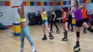 Фитнес семинар Kangoo jumps Ведет Timea Sifter v2 [upl. by Bethanne]