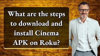 What are the steps to download and install Cinema APK on Roku [upl. by Anaujd]