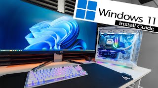 How to Install Windows 11 on a New PC  Complete StepbyStep Guide [upl. by Stutzman]