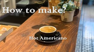 I recommend hot Americano ☕️  Cafe Vlog  카페 브이로그 [upl. by Lin234]