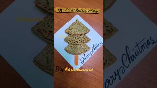 750 Diy christmascarddiycrafts christmas christmastree cards [upl. by Nhguaved]