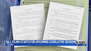 Texas lawmakers file record number of bills ahead of 2025 session [upl. by Novehs394]