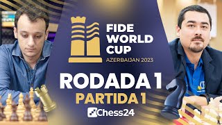 Copa do Mundo de Xadrez 2023  Rodada 11  Fier Supi Evandro Yago Julia Kathie  VAMO BRASIL [upl. by End819]