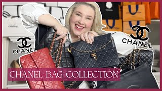 18 CHANEL bags  My Chanel purse collection  Chanel bag collection [upl. by Abdu]