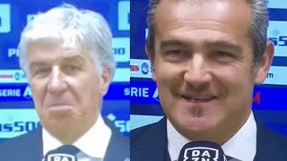 GASPERINI ROSICA E FARRIS RISPONDE🔥 AtalantaLazio 13 intervista post partita [upl. by Liartnod]