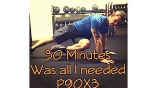 P90X3 REVIEW Accelerator CORE AND CARDIO [upl. by Lledor]