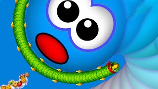 🐍 Worms game 035 Worm Hunt  Trò rắn săn mồi Snake game  the best wormszone  Biggiun TV [upl. by Tadich562]