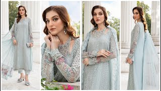 MariaB Mbroidered Embroidered Chiffon24  MPC24103 [upl. by Alikat]