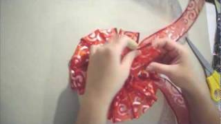 How To Make A Easy Ribbon Bow [upl. by Amaris]