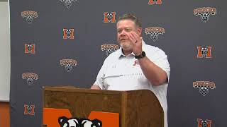 Mercer Football Press Conference [upl. by Kenton71]