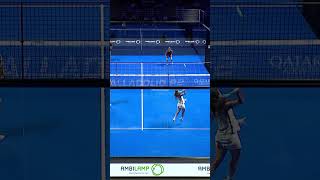 WELLROUNDED POINT 💪💪 Padel Highlights bestofpadel [upl. by Aicnorev]