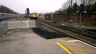 Sat 140315 4301343014 and 66620 on Cement at Chesterfield [upl. by Ardussi]