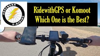 Ridewith GPS or Komoot Whick is best [upl. by Lleznol]