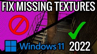 How to FIX Missing Textures for Garrys Mod Windows 11  2023 100 Guaranteed [upl. by Charleton]